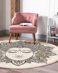 Meditation Room Round Rug