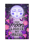The Moon Lights my Path Canvas Gallery Wraps