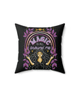 Magic is All Around Me Vegan Suede Pillow