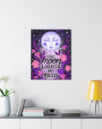 The Moon Lights my Path Canvas Gallery Wraps