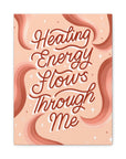 Healing Energy Flows Through Me Canvas Gallery Wraps