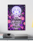The Moon Lights my Path Canvas Gallery Wraps