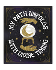 My Path Unfolds with Divine Timing Canvas Gallery Wraps