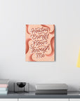 Healing Energy Flows Through Me Canvas Gallery Wraps