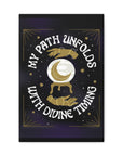 My Path Unfolds with Divine Timing Canvas Gallery Wraps