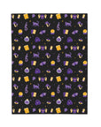 Cozy Witch Plush Throw Blanket