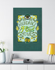 Abundance Flows to Me Canvas Gallery Wraps