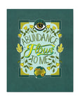 Abundance Flows to Me Canvas Gallery Wraps