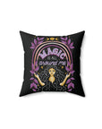 Magic is All Around Me Vegan Suede Pillow