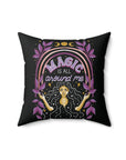 Magic is All Around Me Vegan Suede Pillow