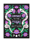 I Connect to the Magic Within Canvas Gallery Wraps