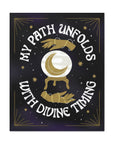 My Path Unfolds with Divine Timing Canvas Gallery Wraps