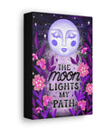 The Moon Lights my Path Canvas Gallery Wraps