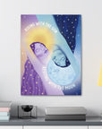 Rising With the Sun Resting With the Moon Canvas Gallery Wraps