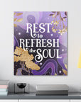 Rest to Refresh the Soul Canvas Gallery Wraps