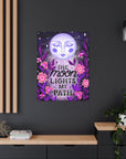 The Moon Lights my Path Canvas Gallery Wraps