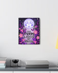 The Moon Lights my Path Canvas Gallery Wraps