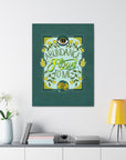 Abundance Flows to Me Canvas Gallery Wraps