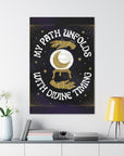 My Path Unfolds with Divine Timing Canvas Gallery Wraps