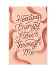 Healing Energy Flows Through Me Canvas Gallery Wraps