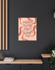Healing Energy Flows Through Me Canvas Gallery Wraps