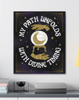 My Path Unfolds with Divine Timing Canvas Gallery Wraps