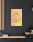 Radiate Your Light Canvas Gallery Wraps