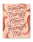 Healing Energy Flows Through Me Canvas Gallery Wraps