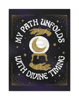 My Path Unfolds with Divine Timing Canvas Gallery Wraps