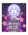 The Moon Lights my Path Canvas Gallery Wraps