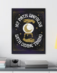 My Path Unfolds with Divine Timing Canvas Gallery Wraps