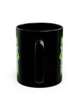 Abundance Flows to Me Black Mug