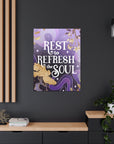 Rest to Refresh the Soul Canvas Gallery Wraps