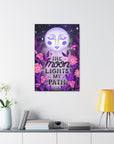 The Moon Lights my Path Canvas Gallery Wraps