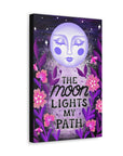 The Moon Lights my Path Canvas Gallery Wraps