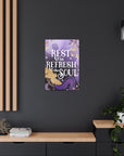 Rest to Refresh the Soul Canvas Gallery Wraps