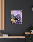 Rest to Refresh the Soul Canvas Gallery Wraps