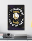 My Path Unfolds with Divine Timing Canvas Gallery Wraps