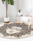 Meditation Room Round Rug