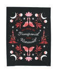 All May Be Transformed & Renewed Velveteen Plush Blanket
