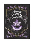 Always Guided & Protected Velveteen Plush Blanket