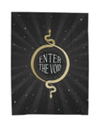 Enter The Void Velveteen Plush Blanket