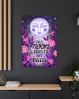 The Moon Lights my Path Canvas Gallery Wraps