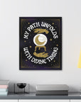 My Path Unfolds with Divine Timing Canvas Gallery Wraps