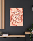 Healing Energy Flows Through Me Canvas Gallery Wraps