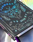 Black 2025 Lunar Planner with holographic cover