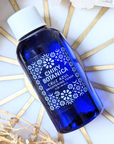 Tighten, tone, and refresh your skin with a revitalizing the Cruz Azul Toner. Lavender, eucalyptus, and butterfly pea blossoms work together to balance tone, boost hydration, and reduce redness. Available at Goddess Provisions