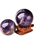 Purple Crystal_ball_-_Divination_ball_with_wood_stand_-_witchcraft_supplies_-_witch_supplies