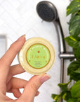 Earth Shower Steamer - Pineapple - Cypress Cederwood and Pine essential oils