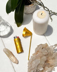Brass Ritual Lighter Case - Goddess Provisions